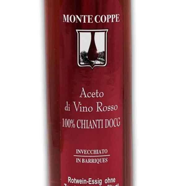 Rotweinessig (Chianti 100%) 0,25l - Aceto di vino rosso